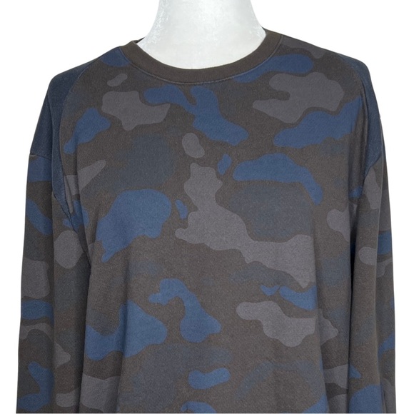 3.1 Phillip Lim Sweatshirt Camouflage Camo Cotton Blend Pullover Large L - Picture 12 of 12